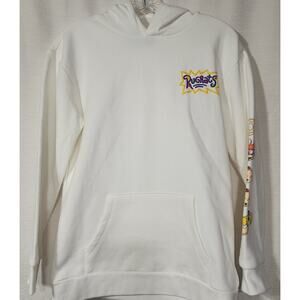 Rugrats white kids hoodie Size XL 14